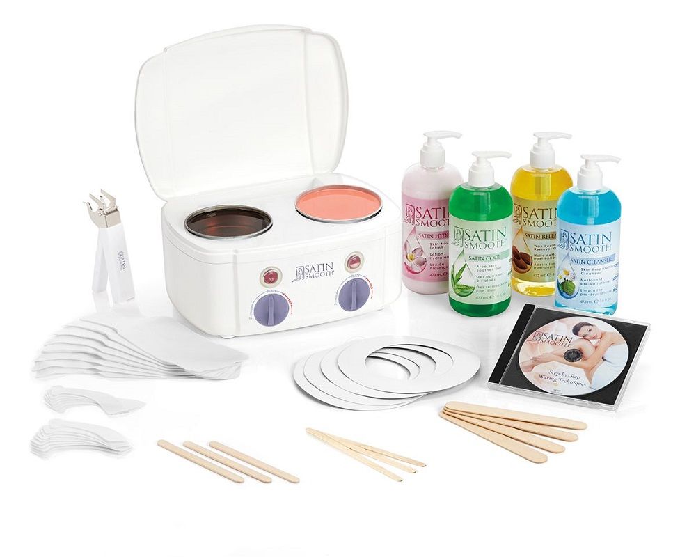 Satin Smooth Professional Double Wax Warmer KIT