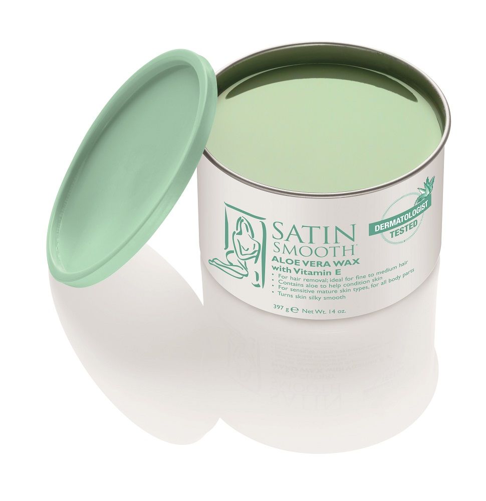 Satin Smooth Aloe Vera Wax 14oz