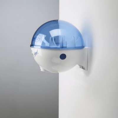 Germstar Touchless Dispenser Units White/Blue available in Trinidad and Tobago.