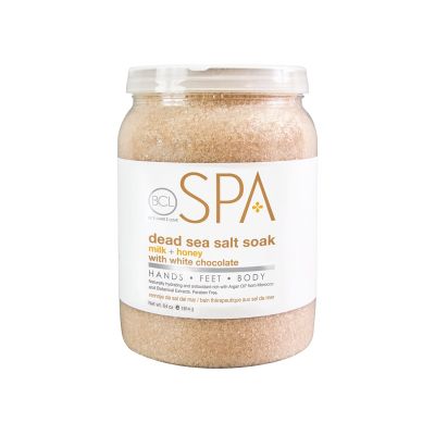 BCL Milk & Honey w/White Chocolate Soak 64oz available in Trinidad and Tobago.