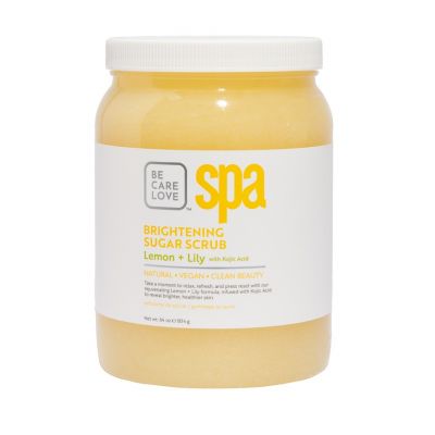 BCL Lemon & Lily w/Kojic Acid SCRUB 64oz available in Trinidad and Tobago.