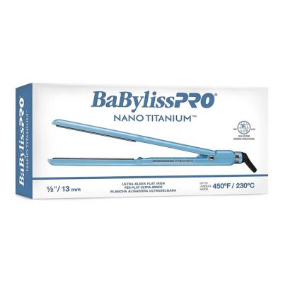 BaBylissPRO Nano Ultra Thin Flat Iron 1/2in. available in Trinidad and Tobago.