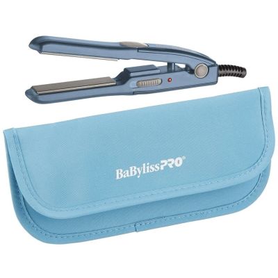 BaBylissPRO Nano MINI Flat Iron w/Bag 1/2in. available in Trinidad and Tobago.