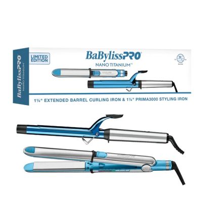 BaBylissPRO PRIMA Duo: 1 1/4 Extended Curl & Flat available in Trinidad and Tobago.