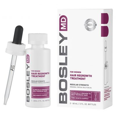 BOS Women's Regrowth T'ment 2% - Dropper 60ml available in Trinidad and Tobago.