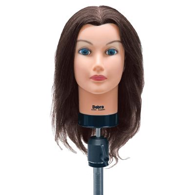 Debra Manikin Head 100% Human Hair 17-19