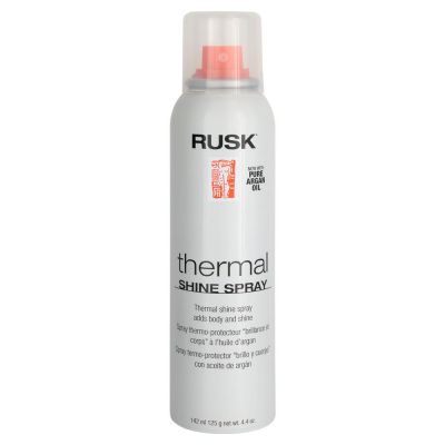 Rusk Thermal Shine Spray 4.4oz available in Trinidad and Tobago.