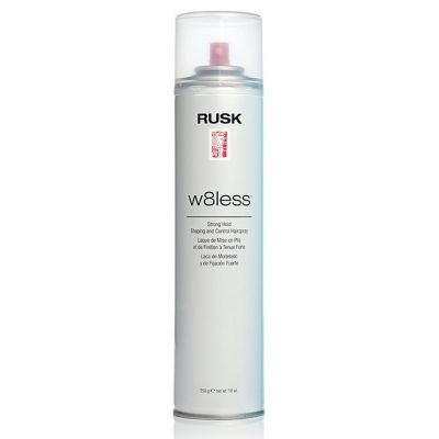 Rusk W8less Shaping & Control Hairspray 10oz available in Trinidad and Tobago.