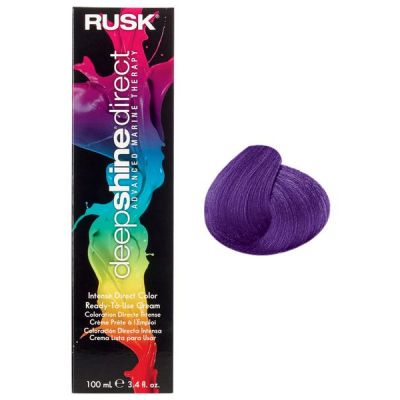 Rusk Deepshine Direct Purple 3.4oz available in Trinidad and Tobago.