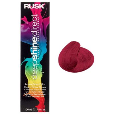 Rusk Deepshine Direct Red 3.4oz available in Trinidad and Tobago.