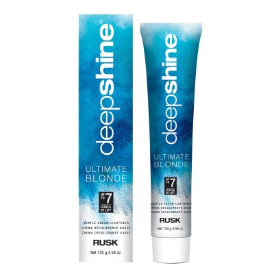 Rusk Ultimate Blonde Cream Lightener 4.58oz available in Trinidad and Tobago.