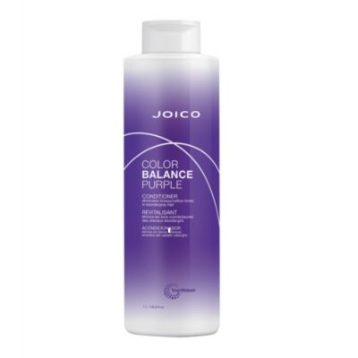 Joico Color Balance Purple Conditioner 1L/33.8oz available in Trinidad and Tobago.