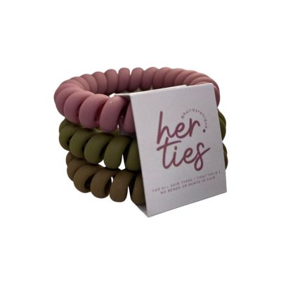 Hair Ties - Matte Assorted available in Trinidad and Tobago.