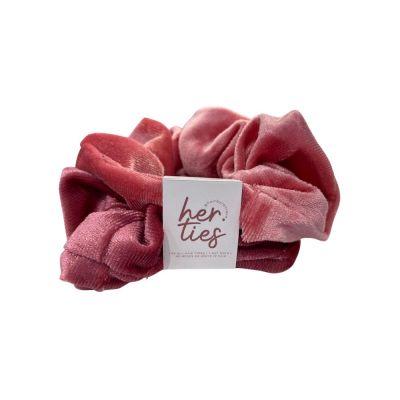 Hair Ties Scrunch Velvet - Assorted available in Trinidad and Tobago.