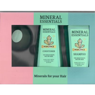 Mineral Essentials Rebalance Kit -Shamp/Cond/Brush available in Trinidad and Tobago.