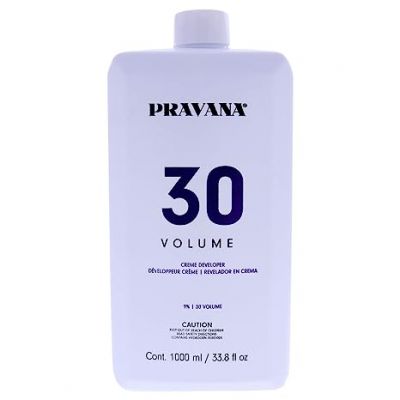Pravana Creme Developer 30 volume 33.8oz available in Trinidad and Tobago.