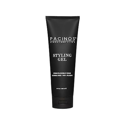 Pacinos Styling Gel (firm flexible hold) 8oz available in Trinidad and Tobago.