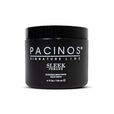 Pacinos Sleek Pomade 4oz available in Trinidad and Tobago.