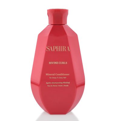 Saphira Divine Curls Conditioner 8.5oz CORAL PINK available in Trinidad and Tobago.