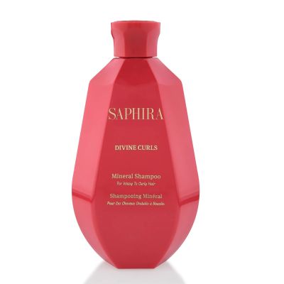Saphira Divine Curls Shampoo 8.5oz CORAL PINK available in Trinidad and Tobago.