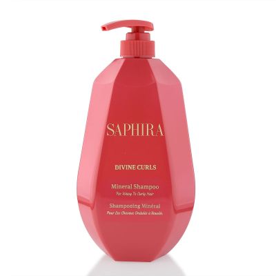 Saphira Divine Curls Shampoo 34oz CORAL PINK available in Trinidad and Tobago.