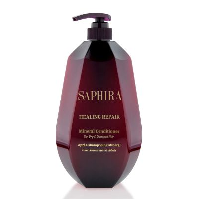 Saphira Healing Repair Mineral Conditioner 34z RED available in Trinidad and Tobago.