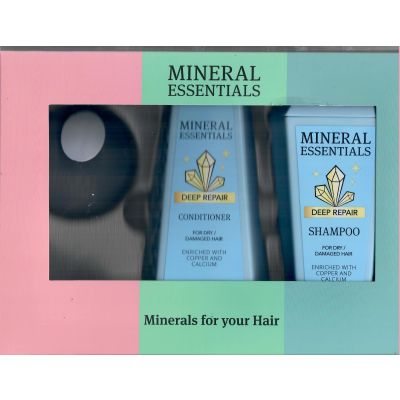 Mineral Essentials D-Repair Kit - Shamp/Cond/Brush available in Trinidad and Tobago.