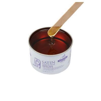 Satin Smooth Honey Wax with Vitamin E 14oz available in Trinidad and Tobago.