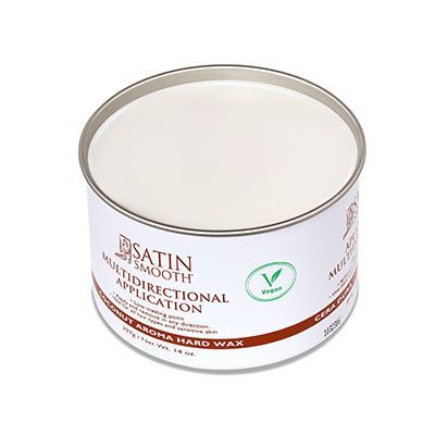 Satin Smooth Coconut Aroma MD Hard Wax 14oz available in Trinidad and Tobago.