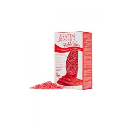 Satin Smooth BEAD (pebble) Wax Wild Cherry 35oz available in Trinidad and Tobago.