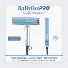 BaBylissPRO LIGHT I-Dryer & 1" Compact F-Iron Duo