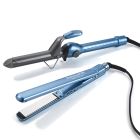 BaBylissPRO Nano Duo: 1 1/4" S-Curl /1" F-Iron