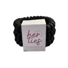 Hair Ties - Matte All Black