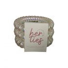 Hair Ties - Holographic All White