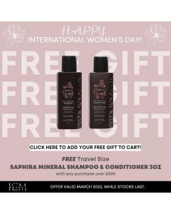 Saphira Free Gift with any $300 Purchase