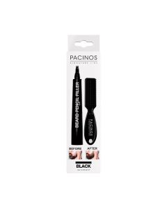 Pacinos Beard Pencil Filler w/Brush - Black